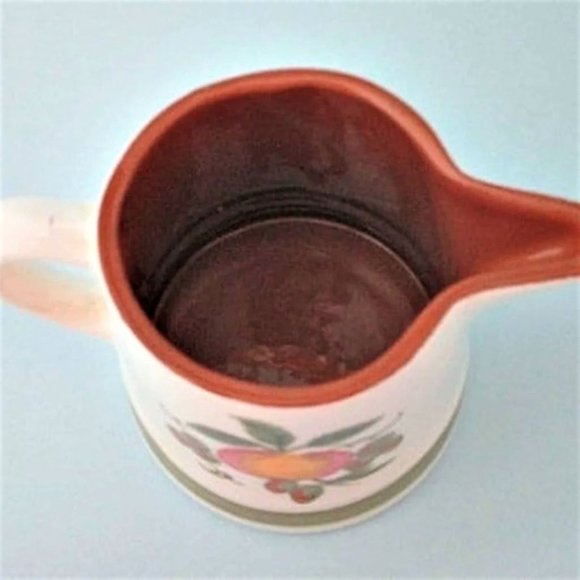 Vintage Stangl Apple Delight 24 oz Pitcher Replacement Dinnerware Serveware - Picture 4 of 5